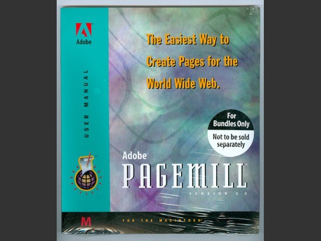 Adobe PageMill 1.0 (1995)