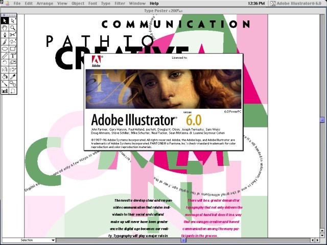 Adobe Illustrator 6 (PPC) (1995)