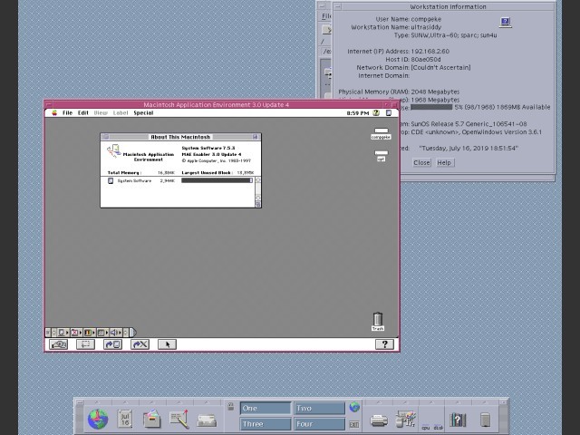 Macintosh Application Environment 3.0.4 (1997)