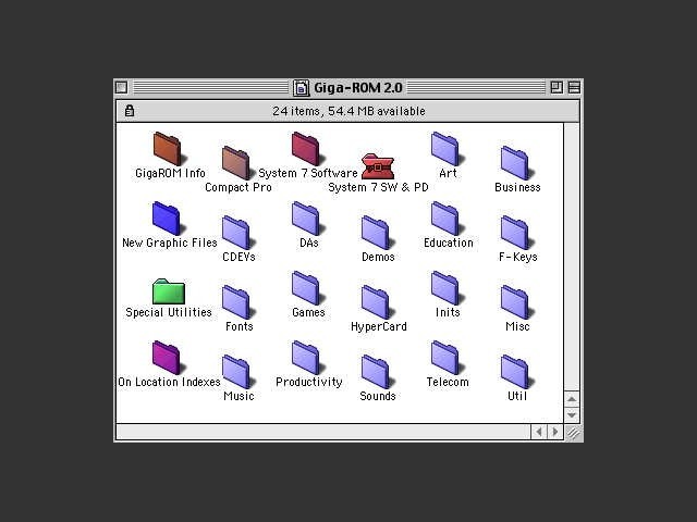 Mac Giga-ROM 2.0 (1992)