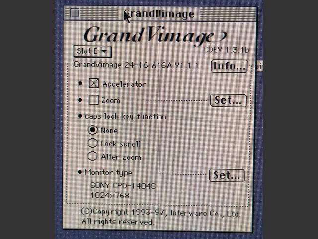 GrandVimage Driver (1997)