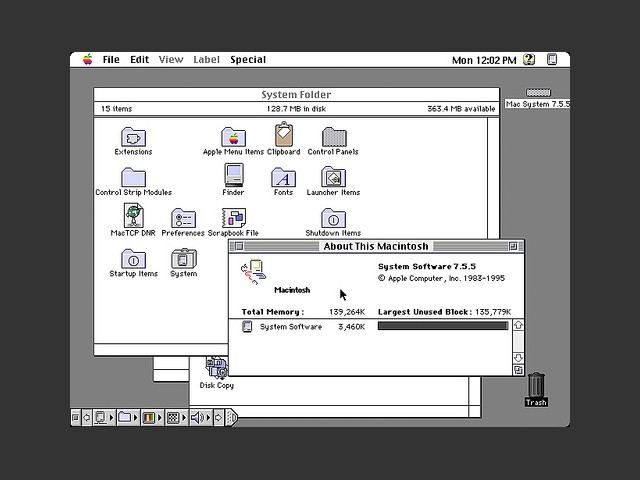 System 7.5.5 Update (1996)