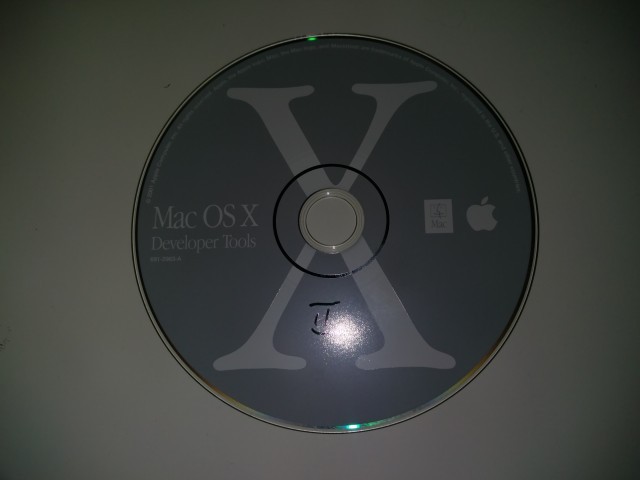 Developer Tools for Mac OS X 10.0 (2001)