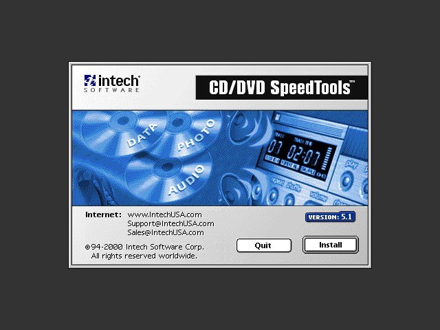 CD/DVD SpeedTools 5.1 (2000)