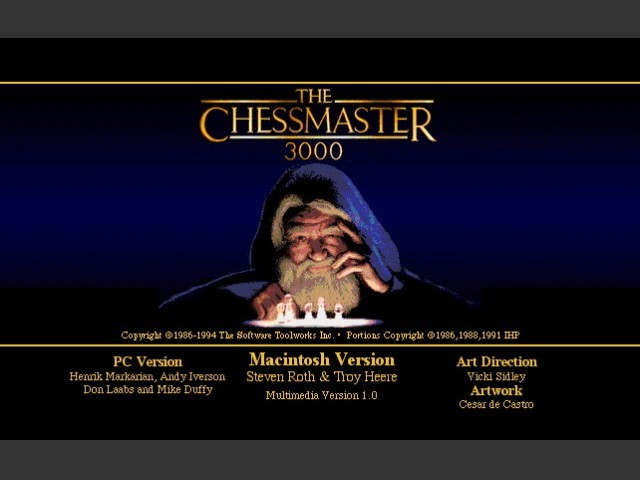 The Chessmaster 3000 Multimedia (1994)