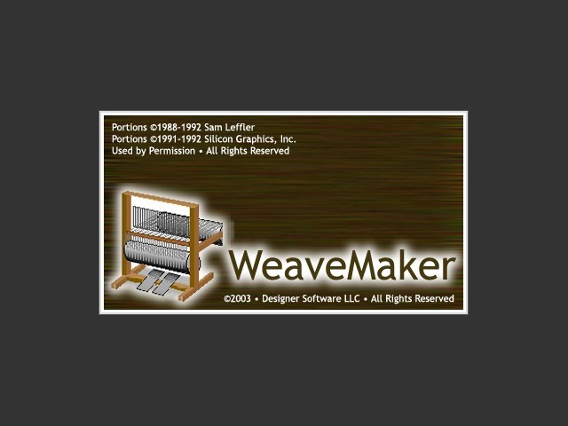 WeaveMaker 8.2.3 (2003)