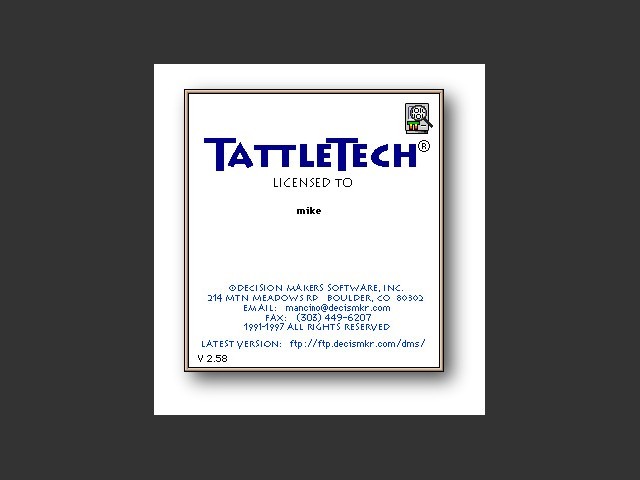 TattleTech (2002)