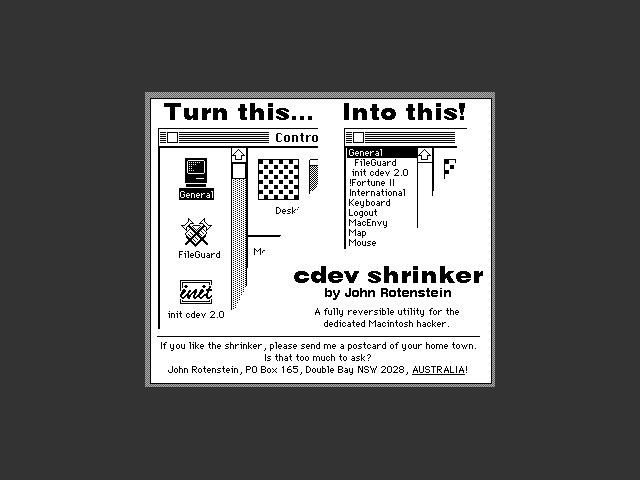 cdev Shrinker (1989)