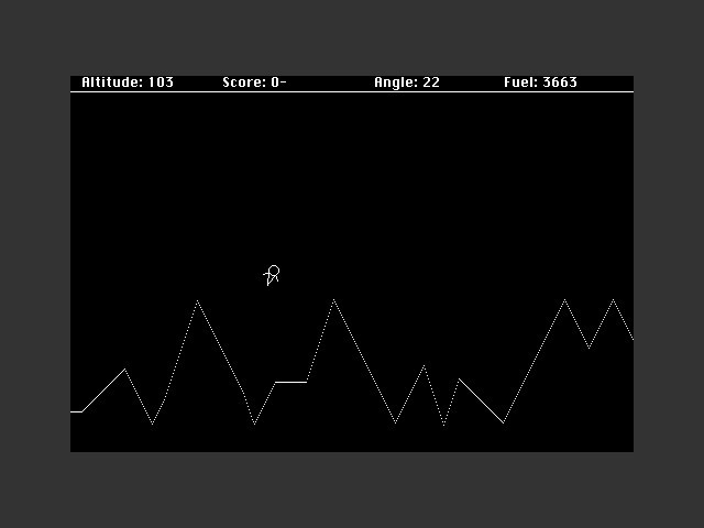 Lunar Lander (1987)