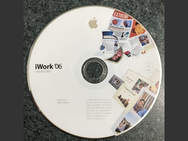 iWork 06 v2.0 (691-5618-A,1Z) (DVD) (2006)