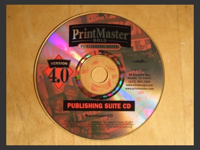 PrintMaster Gold 4.0 Publishing Suite (1997)