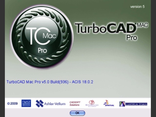 TurboCAD Mac Pro 5.0 (2009)