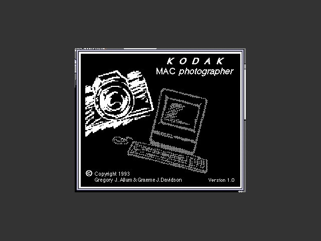 Kodak Mac photographer (1993)