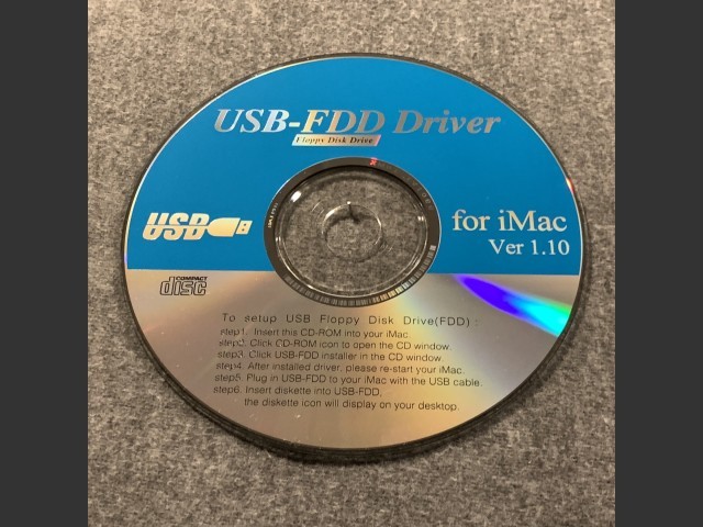 VST USB Floppy Disk Drive (USB-FDD) for iMac v1.10 Driver (1998)