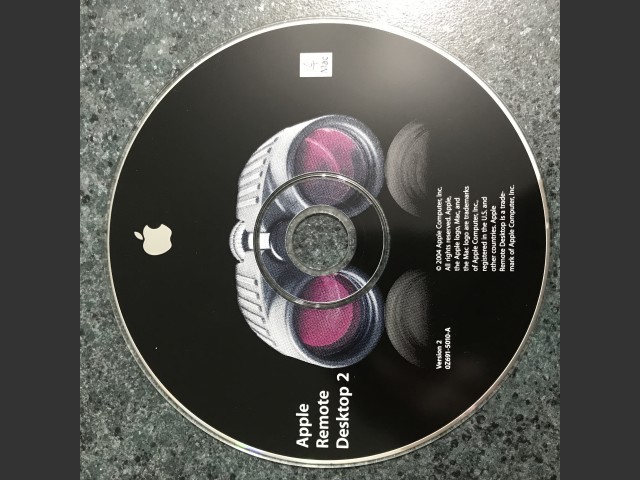 Apple Remote Desktop 2 (691-5010-A,0Z) (CD) (2004)