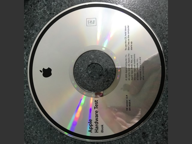 Apple Hardware Test v1.2.4 for iBook 2002 (CD) (2002)