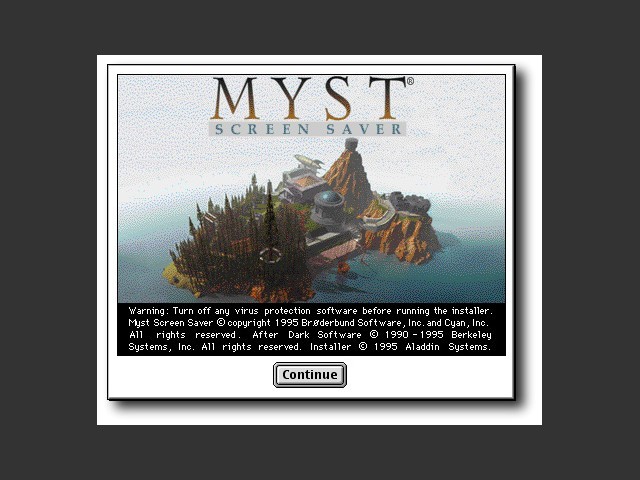 After Dark: Myst Screen Saver (1995)