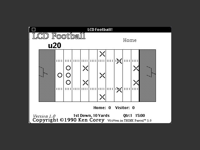 LCD Football DA (1990)