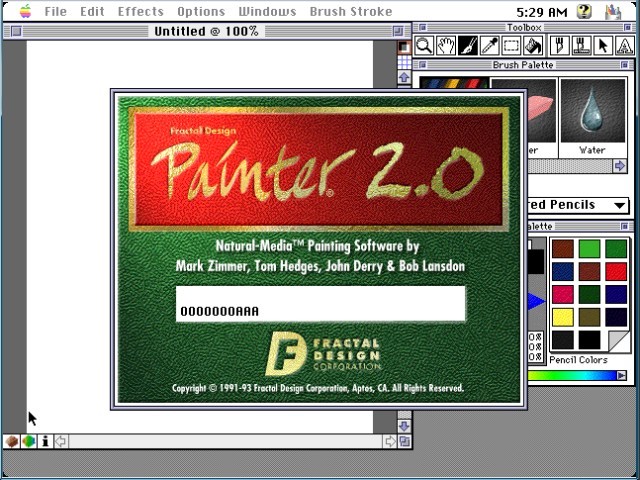 Painter 2.0 (1993)