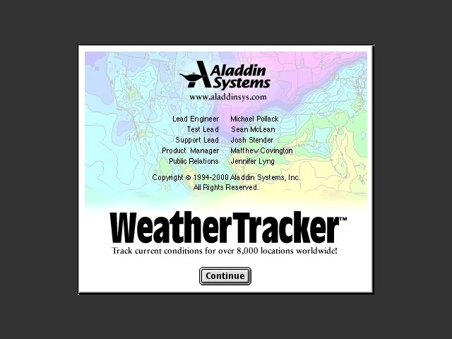 Aladdin WeatherTracker (1994)