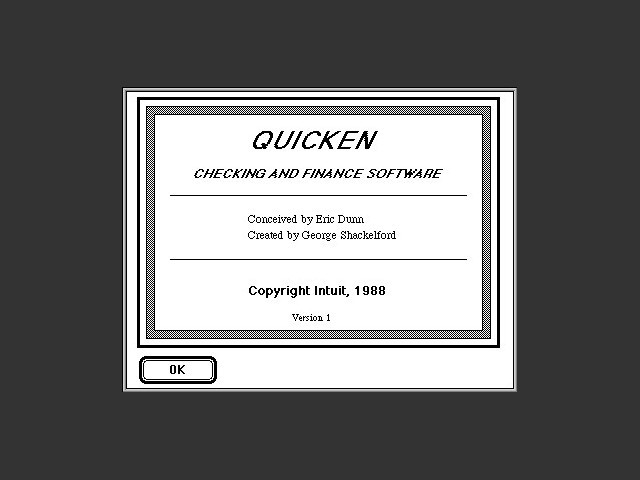 Quicken 1.0 (1988)