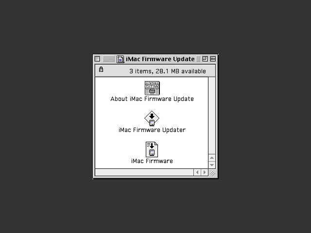 iMac G3 Firmware Update 4.1.9 (2001)
