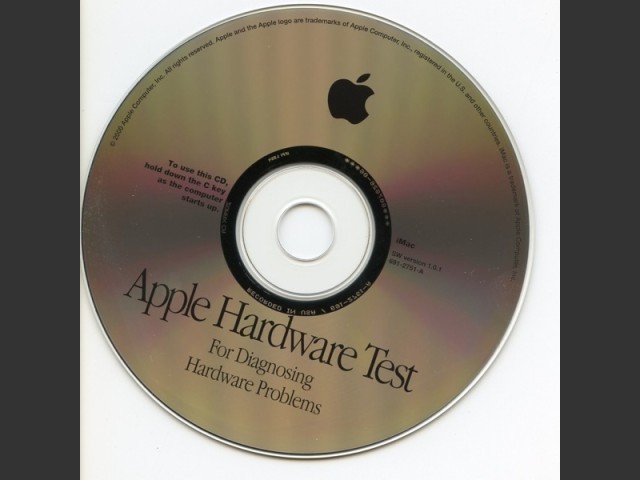 Apple Hardware Test CDs (2000)