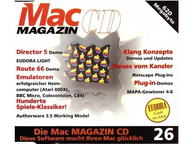 Mac Magazin CD 26 (December 1996, German) (1996)