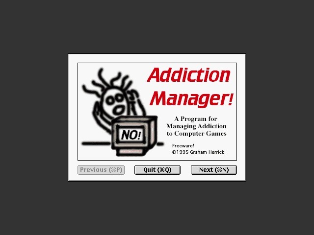 Addiction Manager (1995)