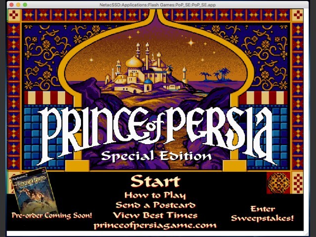 Prince of Persia: Special Edition (Flash) (2003)