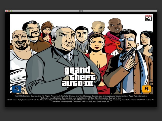 Grand Theft Auto III for PowerPC (Alpha version) (2001)