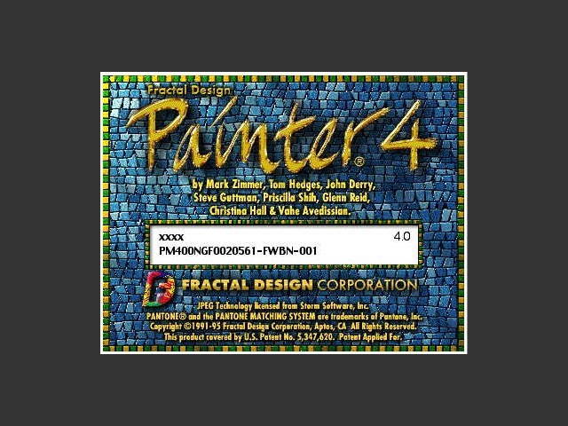 Painter 4 (1995)