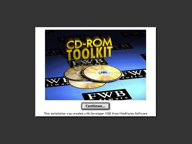 FWB CD-ROM Toolkit 2.x (1997)